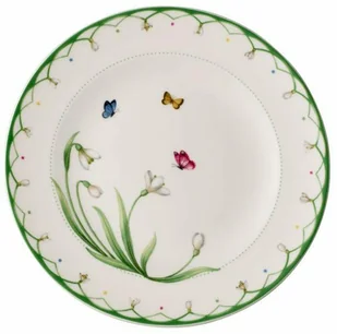 Villeroy & Boch 14-8663-2640 Colourful Spring talerz wiosenny, porcelana premium, biały - Wielkanoc - miniaturka - grafika 3