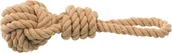Zabawki dla psów - Trixie Sznur z węzłami Be Nordic zabawka psa 20cm - miniaturka - grafika 1