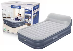 Bestway Dmuchany Materac Z Pompką 226 x 152 x 84 cm Bestway 67923 LT-4317-0 - Materace turystyczne - miniaturka - grafika 1