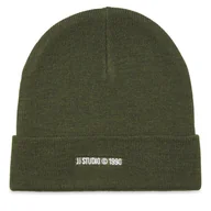Czapki dla dzieci - Czapka Jack&Jones Junior Bottle 12259546 Zielony - miniaturka - grafika 1