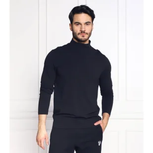 Karl Lagerfeld Longsleeve | Slim Fit - Koszulki męskie - miniaturka - grafika 1