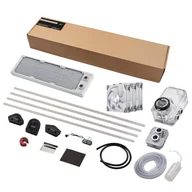 Tuning komputera - akcesoria - Phanteks EZ-Fit 360 D30-Kit Procesor Zestaw do chłodzenia płynami 12 cm Przezroczysty, Biały 10 szt. - miniaturka - grafika 1