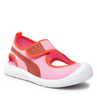 Sandały damskie - Puma Sandały Aquacat Glitz Ps 38576 01 Prism Pink/Fire Light - grafika 1