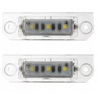 Lampy tylne - ZESTAW LAMPEK LED DO TABLICY REJESTRACYJNEJ, AUTOTUNE, DO VW EOS, VW GOLF IV, VW GOLF V, VW GOLF VI, VW GOLF VII, VW PASSAT B6 SEDAN, VW PASSAT B7, .. - miniaturka - grafika 1