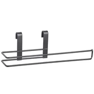 Stojaki na ręczniki papierowe - Uchwyt na ręcznik papierowy na reling czarny - miniaturka - grafika 1