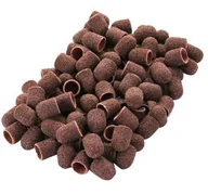 Pozostałe akcesoria kosmetyczne - Exo kapturek ścierny 10 mm/60 100 szt. Soft Cap basic - miniaturka - grafika 1