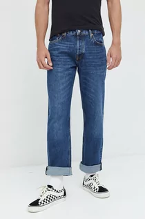 Spodnie męskie - Superdry jeansy męskie - grafika 1