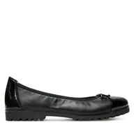 Baleriny - Baleriny Caprice 9-22150-45 Czarny - miniaturka - grafika 1