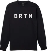 Bluzy męskie - bluza męska BURTON BRTN CREW True Black - miniaturka - grafika 1