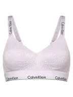 Biustonosze - Calvin Klein Biustonosz damski - Usztywniany - Wielofunkcyjne ramiączka Kobiety Sztuczne włókno lila jednolity, S - miniaturka - grafika 1