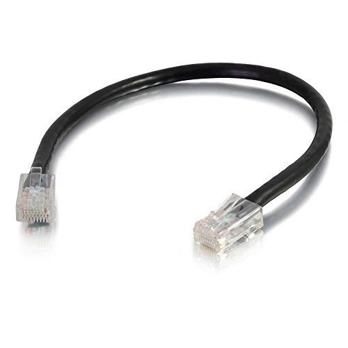 C2G 5 m Cat5e Ethernet RJ45 kabel sieciowy o wysokiej prędkości, przewód LAN czarny Cat5e PVC UTP kabel krosowy