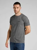 Koszulki męskie - Koszulka T-Shirt Męski Grafit Lee 112321775 Ultimate Pocket Tee Black L - miniaturka - grafika 1
