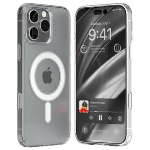 Etui MERCURY Jelhard MagSafe do Apple iPhone 16 Pro Max Przezroczysty - Etui i futerały do telefonów - miniaturka - grafika 1