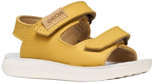 Geox Niemowlęta chłopcy B LIGHTFLOPPY sandały, Ochre Yellow, 23 EU
