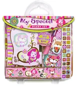 Pamiętniki, dzienniki, listy - Pecoware Pamiętnik z akcesoriami w walizce Zwierzątka - miniaturka - grafika 1