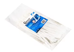 Opaski zaciskowe kablowe 300x3.6mm 100el GEKO - Inne mocowania - miniaturka - grafika 2