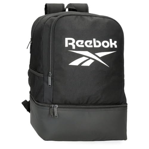Reebok Ashland Plecak Czarny 32x46x20 cms Poliester 29,44L by Joumma Bags