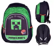 Plecaki szkolne i tornistry - Astra papiernicze Plecak Minecraft Time To Mine AB300 - papiernicze - miniaturka - grafika 1