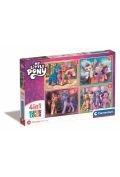 Puzzle - puzzle 4w1. super color. my little pony - miniaturka - grafika 1