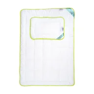 Kołdry i poduszki dla dzieci - AMZ Szamotuły Kołdra dziecięca 100x135 AMZ Panda Bamboo z poduszką 40x60 Antyalergiczna FD44-893F5 - miniaturka - grafika 1