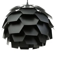 Lampy sufitowe - Beliani Lampa wisząca Lampa wisząca czarna SEGRE 28147 - miniaturka - grafika 1