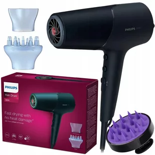 Suszarka Do Włosów Philips BHD512/00 + Masażer - Suszarki do włosów - miniaturka - grafika 1