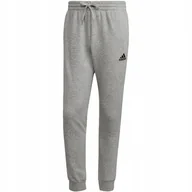 Dresy męskie - Spodnie męskie adidas Essentials Fleece Tapered szare HL2230 L - miniaturka - grafika 1
