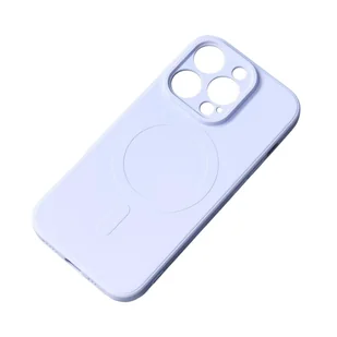 Silikonowe magnetyczne etui iPhone 13 Pro Silicone Case Magsafe - jasnoniebieskie - Etui i futerały do telefonów - miniaturka - grafika 1