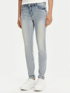 Armani Exchange Jeansy XW000129 AF12853 MB001 Niebieski Super Skinny Fit - Spodnie damskie - miniaturka - grafika 1