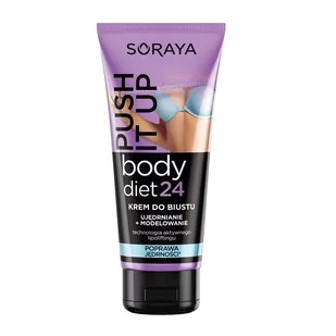 Soraya BODY DIET 24 Krem do biustu ujędrniający i modelujący 150ml - Balsamy i kremy do ciała - miniaturka - grafika 1