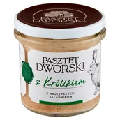Pasztet i przetwory mięsne - PROFI.  Pasztet Dworski - Drobiowy Z Mięsem Królika (130g) - miniaturka - grafika 1