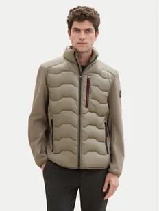 Tom Tailor Kurtka przejściowa 1041308 Zielony Regular Fit - Kurtki męskie - miniaturka - grafika 1