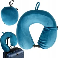 Walizki - WINGS Turystyczna PODUSZKA na szyję PODRÓŻNY rogal MEMORY FOAM na podróż - miniaturka - grafika 1
