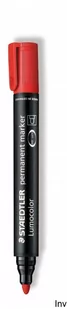 Marker 352-2 Czerwony Staedtler Okrągły - Markery do tablic - miniaturka - grafika 1