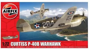 Myśliwiec Curtiss P-40B Warhawk model do sklejania Airfix - Modele do sklejania - miniaturka - grafika 1