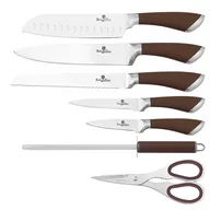Noże kuchenne - Berlingerhaus 8 częściowy zestaw wysokiej jakości noży kuchennych na stojaku z kolekcji Infinity Line - miniaturka - grafika 1