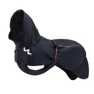 Ubranka dla psów - Wodoodporna derka płaszcz dla psa Winhyepet Extreme czarna 70 cm - miniaturka - grafika 1