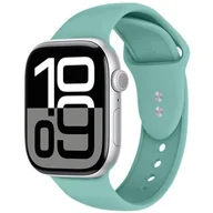 Akcesoria do smartwatchy - Pasek CRONG Liquid do Apple Watch (38/40/41/42mm) Turkusowy - miniaturka - grafika 1