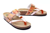 Klapki i japonki damskie - DR. BRINKMANN 700060-62 orange, klapki/japonki profilaktyczne damskie - Dr. Brinkmann - miniaturka - grafika 1