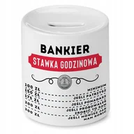 Skarbonki - Dla Bankiera Skarbonka na Urodziny na Prezent z Nadrukiem ze Zdjęciem - miniaturka - grafika 1
