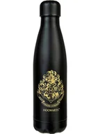 Sztućce dla dzieci - Harry Potter Butelka termiczna "Harry Potter" w kolorze czarnym - 450 ml - miniaturka - grafika 1