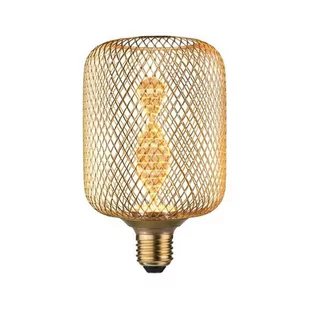 Źródło światła LED METALLIC GLOW ZYL mosiądz Helix E27 3,5W 130lm 1800K 230V - Żarówki LED - miniaturka - grafika 1