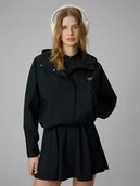 Kurtki damskie - 4F Kurtka przejściowa damska - czarna S - miniaturka - grafika 1