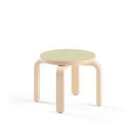 Meble do szkół i przedszkoli - Stołek dla dzieci DANTE, wys. 260 mm, zielony - miniaturka - grafika 1