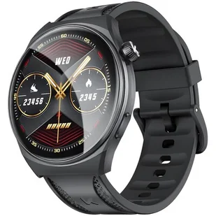Kumi GW6 Kumi Czarny - Smartwatch - miniaturka - grafika 1