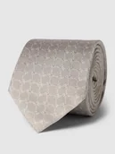 Krawaty i muchy męskie - Krawat ze wzorem na całej powierzchni - miniaturka - grafika 1