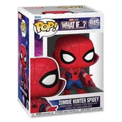 Figurki kolekcjonerskie - Funko POP! Marvel What If…?, figurka kolekcjonerska, Zombie Hunter Spidey, 945 - miniaturka - grafika 1