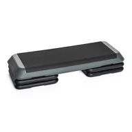 Steppery i stepy - Step do aerobiku fitness TREXO Aerobic szary 109 x 41 x 11 cm - miniaturka - grafika 1