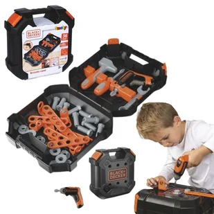 Smoby Black & Decker Zabawkowa Walizka Z Narzędziami - Mały majsterkowicz - miniaturka - grafika 1