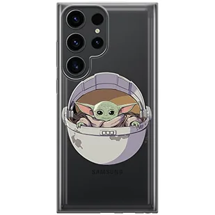 ERT GROUP etui na telefon Samsung S23 ULTRA, case oryginalny i oficjalnie licencjonowany przez Star Wars, wzór Baby Yoda 026, optymalnie dopasowane, plecki z TPU częściowo przeźroczyste - Etui i futerały do telefonów - miniaturka - grafika 1